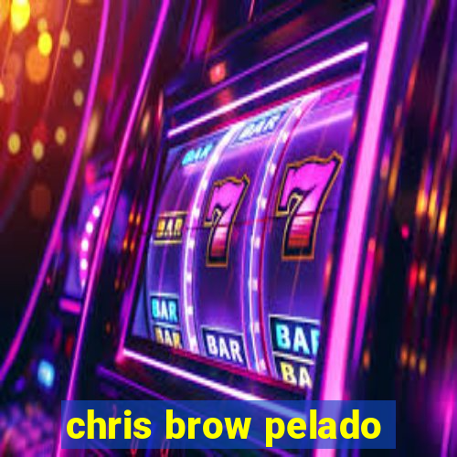 chris brow pelado